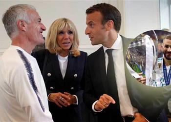 رئيس فرنسا عن استبعاد بنزيما من المنتخب تواجده قد يفكك المجموعة