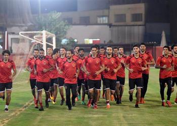 مران الأهلي غياب وليد سليمان وتأهيل ثنائي الفريق