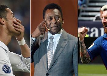 بيليه أشعر بالفخر لأن هناك من يعرفني في زمن ميسي ورونالدو