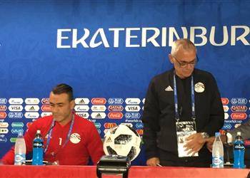 كوبر يحسم موقف محمد صلاح من مباراة أوروجواي في المؤتمر الصحفي