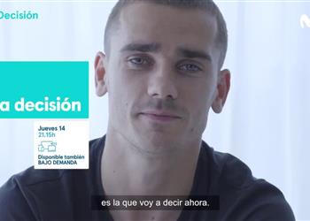 جريزمان ينشر فيديو الكشف عن مستقبله وبيكيه يعلق