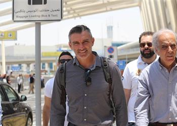 كارتيرون يقود أول مران بالأهلي وطبيب الفريق يطمئن على أجاي