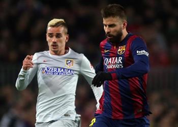 أول تعليق من بيكيه على قرار جريزمان برفض عرض برشلونة