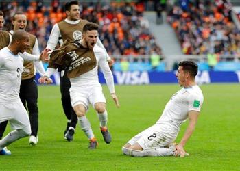 صاحب هدف أوروجواي توقعنا صعوبة مباراة مصر