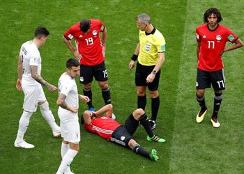 خاص طارق حامد يخضع لأشعة طبية لتحديد موقفه قبل مباراة روسيا