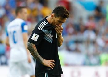 فيديو ميسي أول لاعب يهدر ركلة جزاء بمونديال روسيا