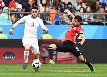 الفحوصات الطبية تكشف موقف طارق حامد من مباراة روسيا