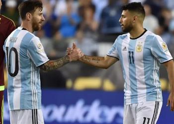 أجويرو يدافع عن ميسي ضد الانتقادات