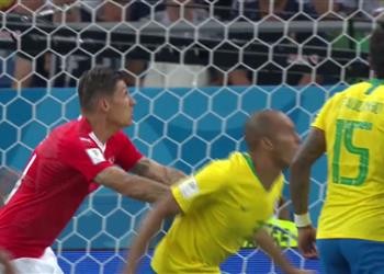 فيديو ماركا توضح صحة هدف سويسرا أمام البرازيل