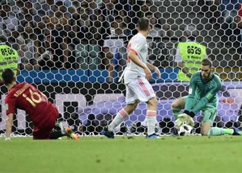 كورتوا مدافع ا عن دي خيا لا يوجد لاعب معصوم من الخطأ