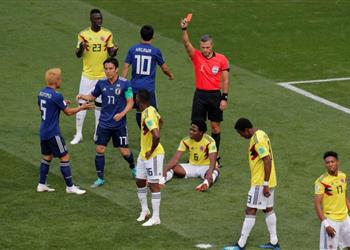 فيديو سانشيز يورط كولومبيا ويدخل تاريخ كأس العالم