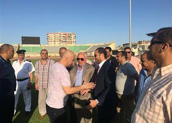 محافظ بورسعيد ينهي أزمة حسام حسن ومجلس إدارة المصري