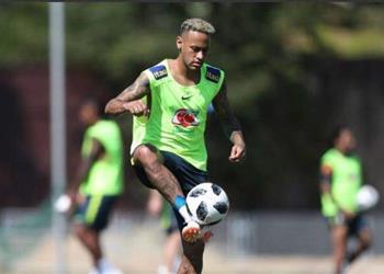 صور نيمار يعود لتدريبات البرازيل قبل مواجهة كوستاريكا