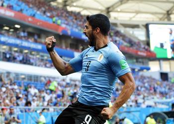 فيديو سواريز يدخل تاريخ الأوروجواي بهدفه أمام السعودية