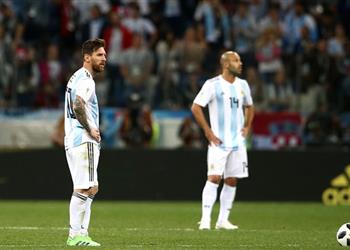 تعرف على فرص تأهل الارجنتين إلى الدور الثاني بعد الخسارة من كرواتيا