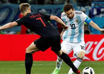 راكيتيتش يوجه رسالة لميسي بعد سقوط الأرجنتين أمام كرواتيا