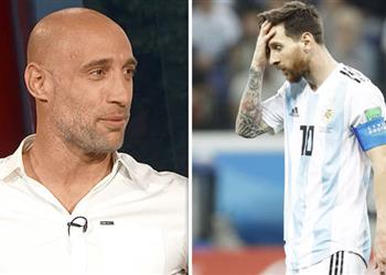 زاباليتا ميسي قدم أسوأ أداء له مع الأرجنتين أمام كرواتيا