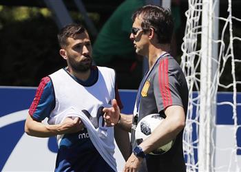 ألبا عن تولي لوبيتيجي تدريب ريال مدريد سيتأثر بمعاناتنا