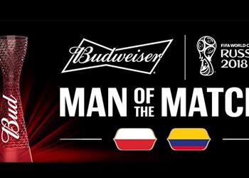 فيفا ي علن رجل مباراة كولومبيا وبولندا