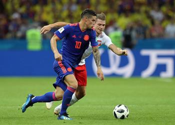 خاميس يتخطى بيليه ويدخل تاريخ كأس العالم