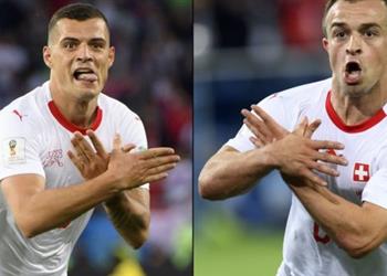 فيفا يكشف عن عقوبة تشاكا وشاكيري بعد احتفالات النسر المزدوج