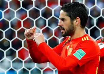 رسمي ا إيسكو رجل مباراة إسبانيا والمغرب