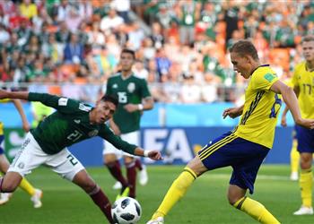 الفيفا يعلن رجل مباراة المكسيك والسويد