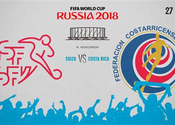 التشكيل الرسمي لمواجهة كوستاريكا وسويسرا بكأس العالم