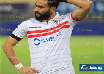 مران الزمالك باسم مرسي ينتظم في التدريبات الجماعية