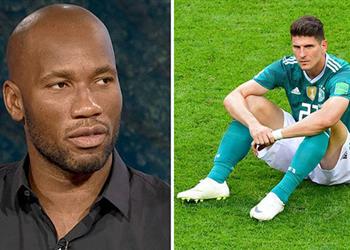 دروجبا خروج ألمانيا ليس غريب ا ولا تستحق التأهل