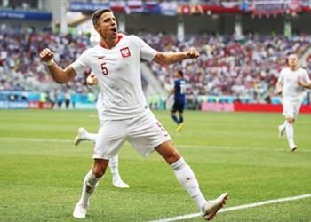 بيدناريك أفضل لاعب في مواجهة اليابان وبولندا