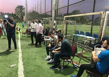 صور الشيخ والشحات وعبد الظاهر في افتتاح أكاديمية هيثم عرابي بالجزيرة