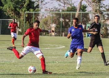 ودي ا الأهلي يتعادل مع الشمس في الشوط الأول