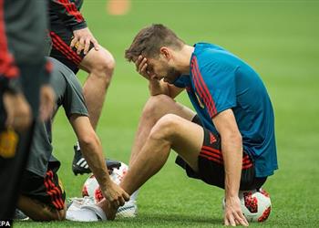 صور بيكيه يربك حسابات إسبانيا قبل مواجهة روسيا