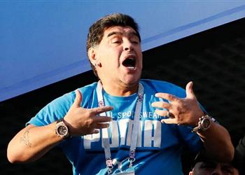 مارادونا ذهبنا للسينما لمواجهة فرنسا وخيال ميسي لم يساعدنا