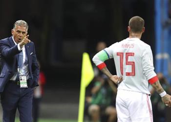 مدرب ريال مدريد السابق توسلت لبيريز بسبب راموس