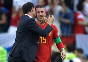 أول تعليق لراموس بعد خروج إسبانيا من كأس العالم