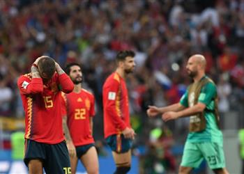 لعنة أصحاب الأرض تضرب إسبانيا للمرة الخامسة أمام روسيا
