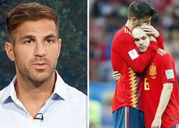 فابريجاس يتوقع اعتزال إنييستا بعد توديع المونديال