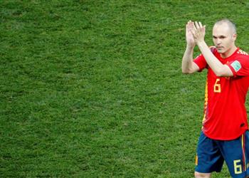 إنييستا لم تكن النهاية المثالية مع إسبانيا