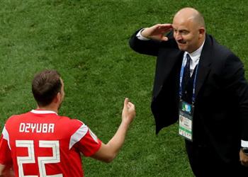 مدرب روسيا ي شيد بأداء لاعبيه بعد إقصاء إسبانيا من كأس العالم