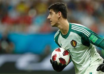 كورتوا تنفسنا الصعداء بعد الفوز والشوط الأول كان مثالي ا لنا