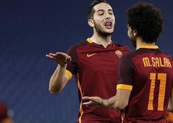 مدافع روما محمد صلاح لا يقارن بميسي ورونالدو أو نيمار