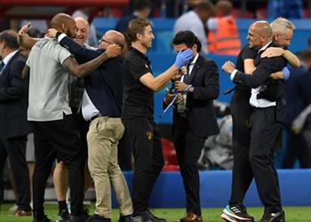 مدرب بلجيكا البرازيل منتخب قوي لكن كانت ثقتي باللاعبين كبيرة