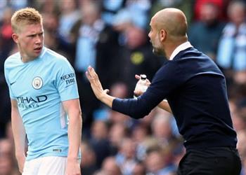 دي بروين يوجه الشكر لجوارديولا جعل كرة القدم أسهل