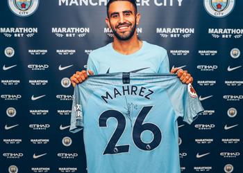 رسمي ا رياض محرز ينتقل إلى مانشستر سيتي