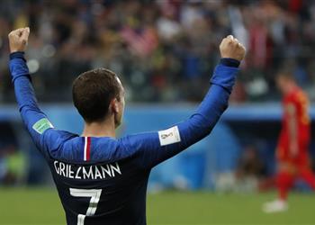 جريزمان يعلق على انتقال رونالدو ليوفنتوس والتأهل لنهائي المونديال