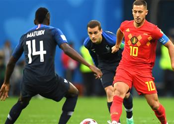 هازارد وكورتوا ينتقدان أسلوب فرنسا أمام بلجيكا