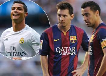 برشلونة ينتقد ريال مدريد لرحيل رونالدو ويستشهد بميسي وتشافي