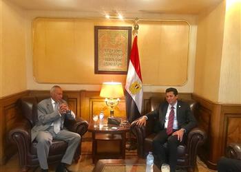 وزير الرياضة يستقبل رئيس الإسماعيلي